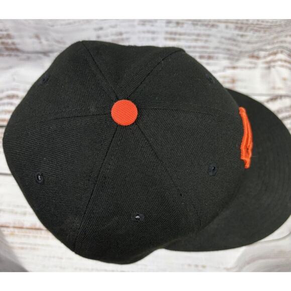 San Francisco Giants MLB Fitted New Era 59Fifty Baseball Hat Black Size 7 1/8 - Picture 6 of 10